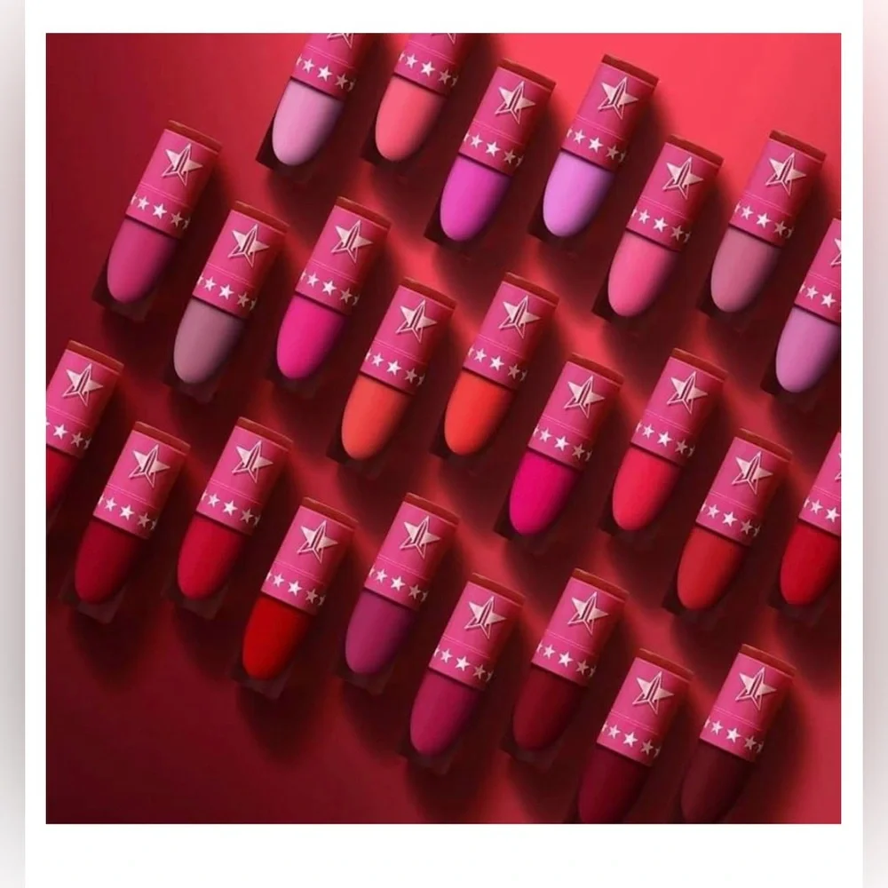 New Jeffrey Star 3 liquid lipsticks